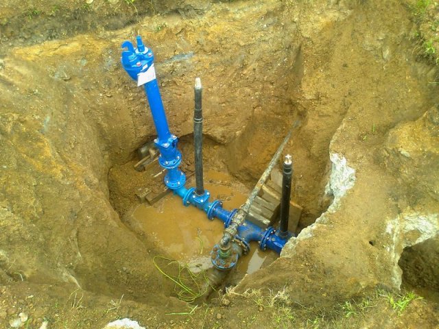 Jahodová-vodovodní přípojka