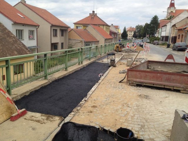 Židlochovice-odvodnění komunikace