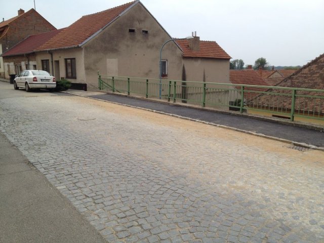 Židlochovice-odvodnění komunikace